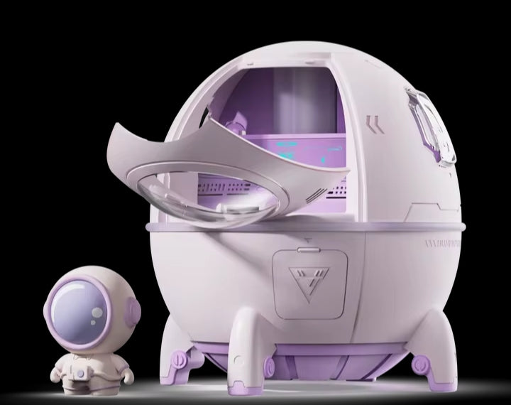 Humidificador Capsula Espacial con Luz Ambiental